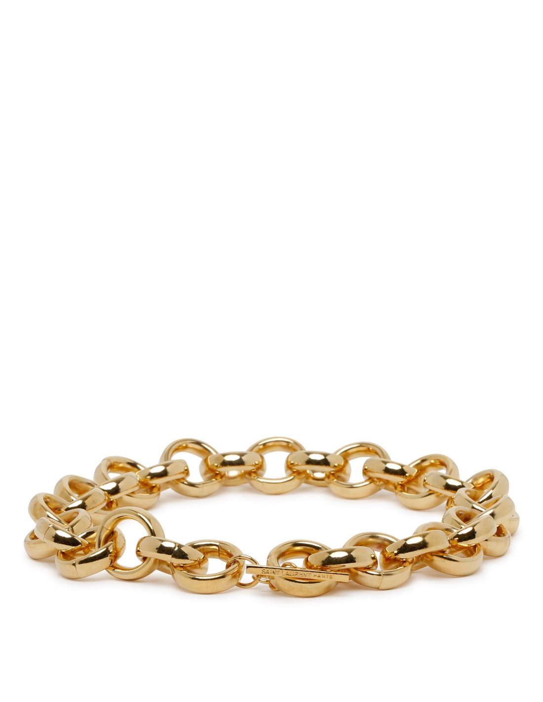 Golden marine chain necklace