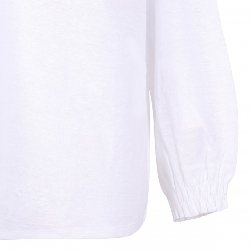 Evy white linen top 2