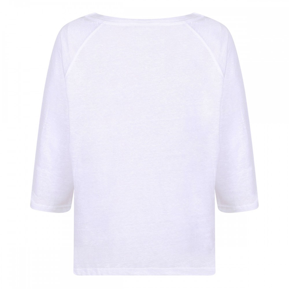 April white linen top