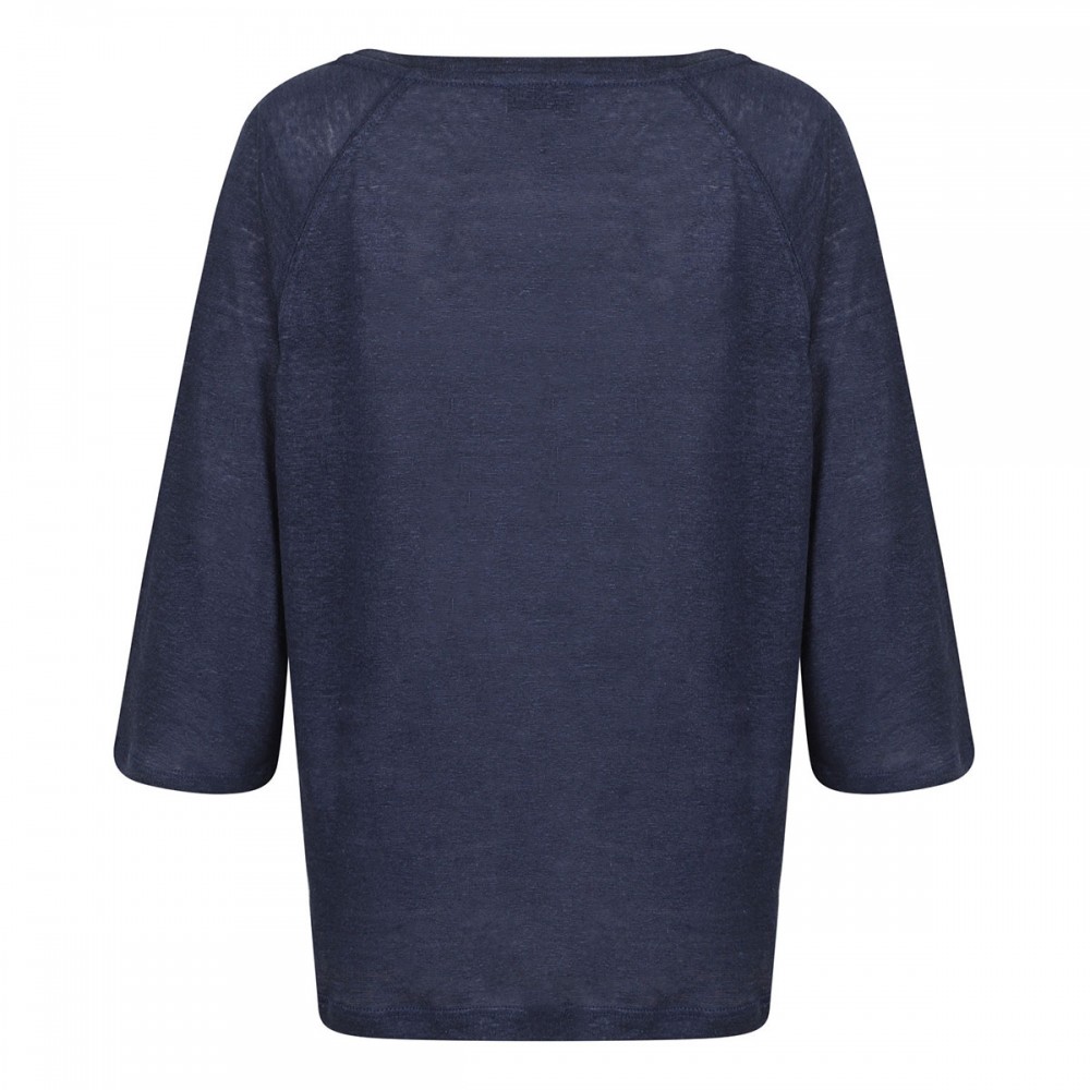 April marine linen top