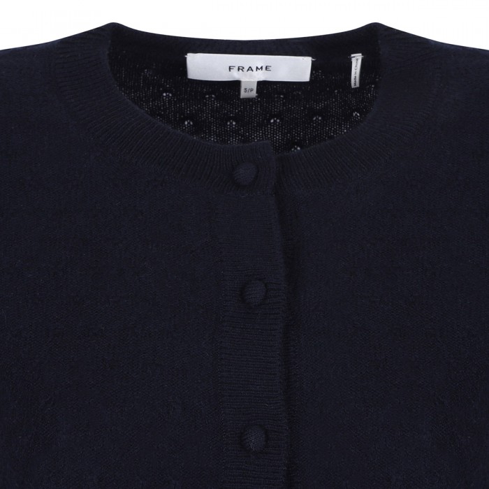 The Cashmere Pointelle cardigan