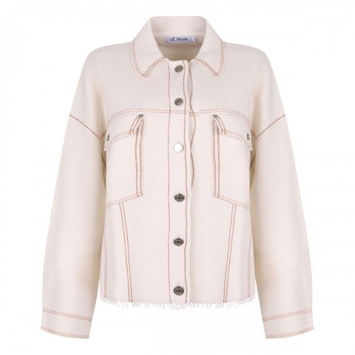 Levo cashmere overshirt