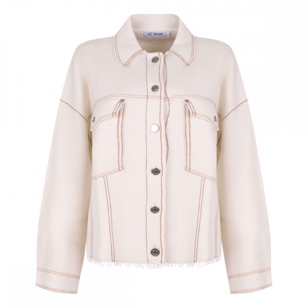 Levo cashmere overshirt