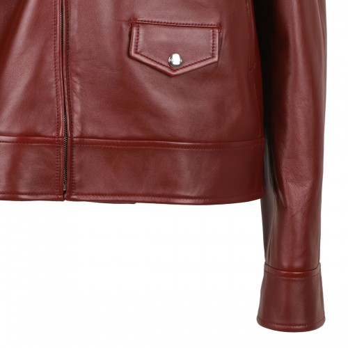 Leather biker jacket 2