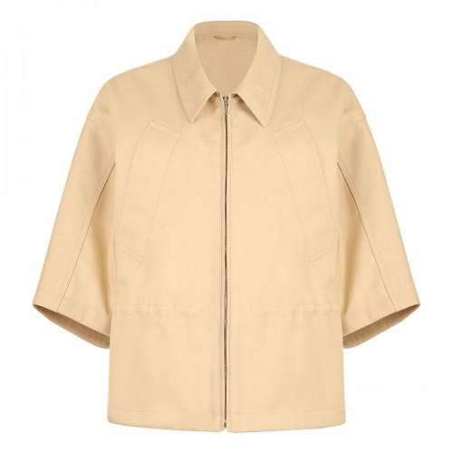 Cotton gabardine jacket