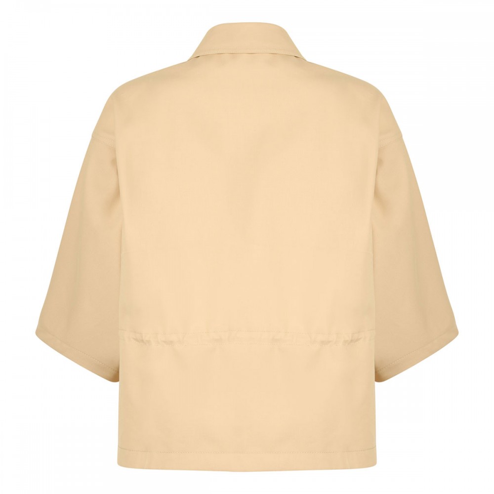 Cotton gabardine jacket