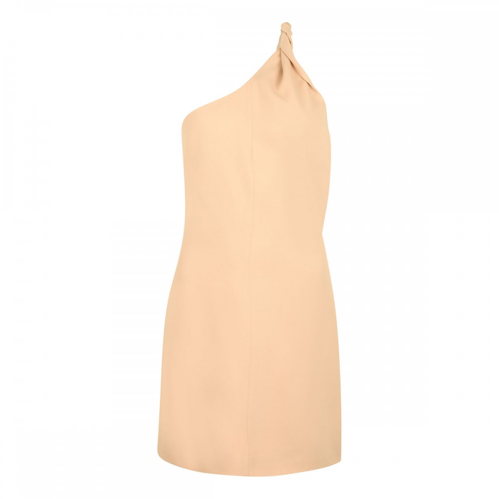 Nude cady dress