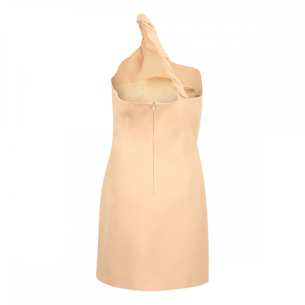 Nude cady dress