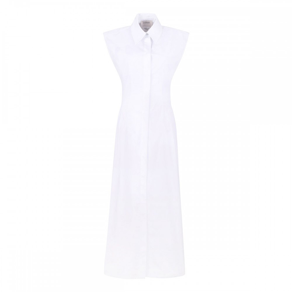 Fabiana sleeveless cotton dress