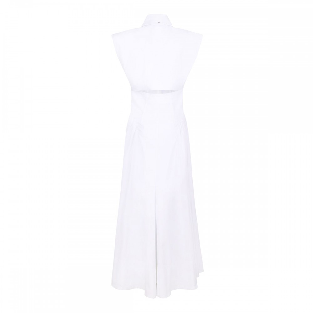 Fabiana sleeveless cotton dress