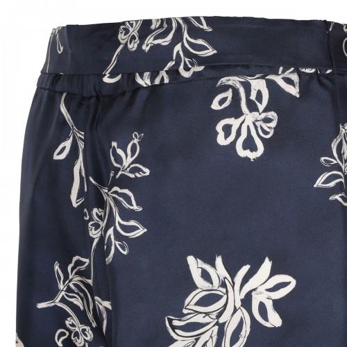 Printed silk pants 2