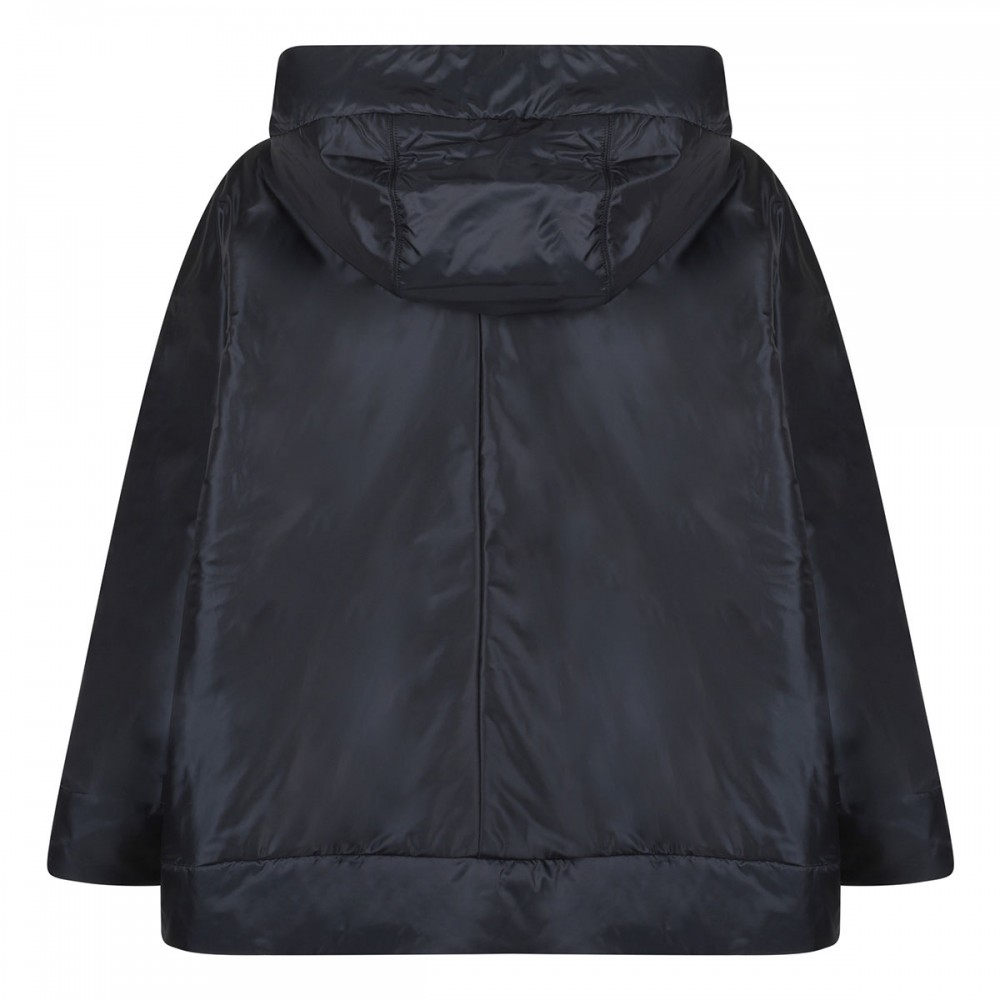 Midnight blue tech fabric jacket