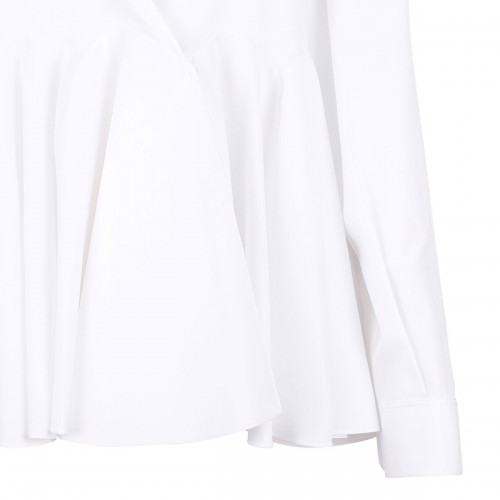 Flared poplin shirt 2