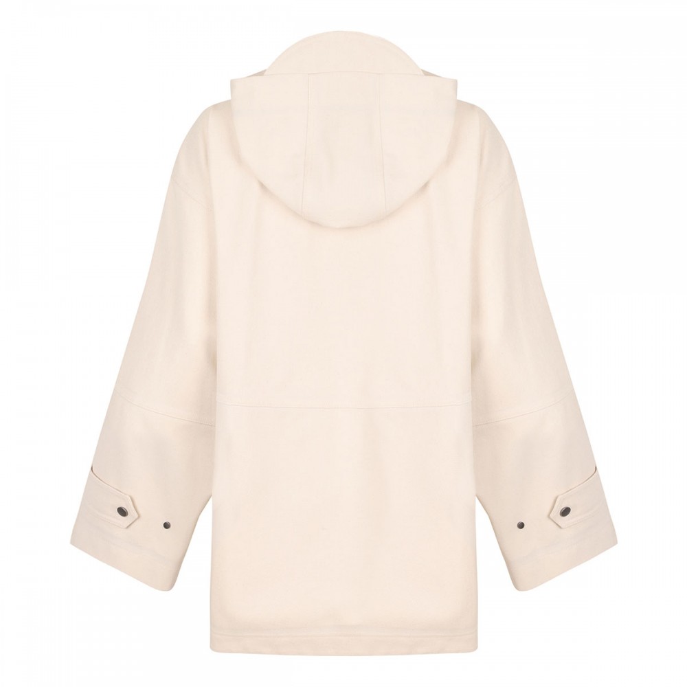 Water-resistant cotton canvas jacket