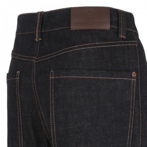 Denim jeans with monili 2