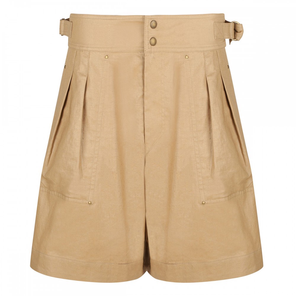 Felize linen blend shorts