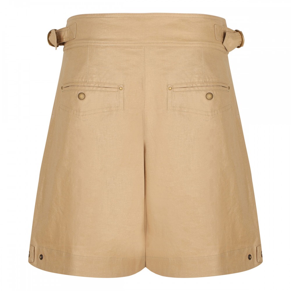 Felize linen blend shorts