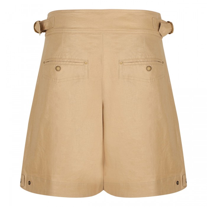 Felize linen blend shorts