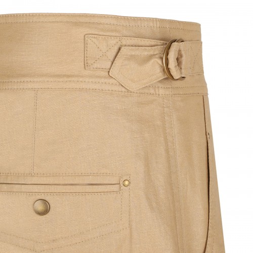 Felize linen blend shorts 2