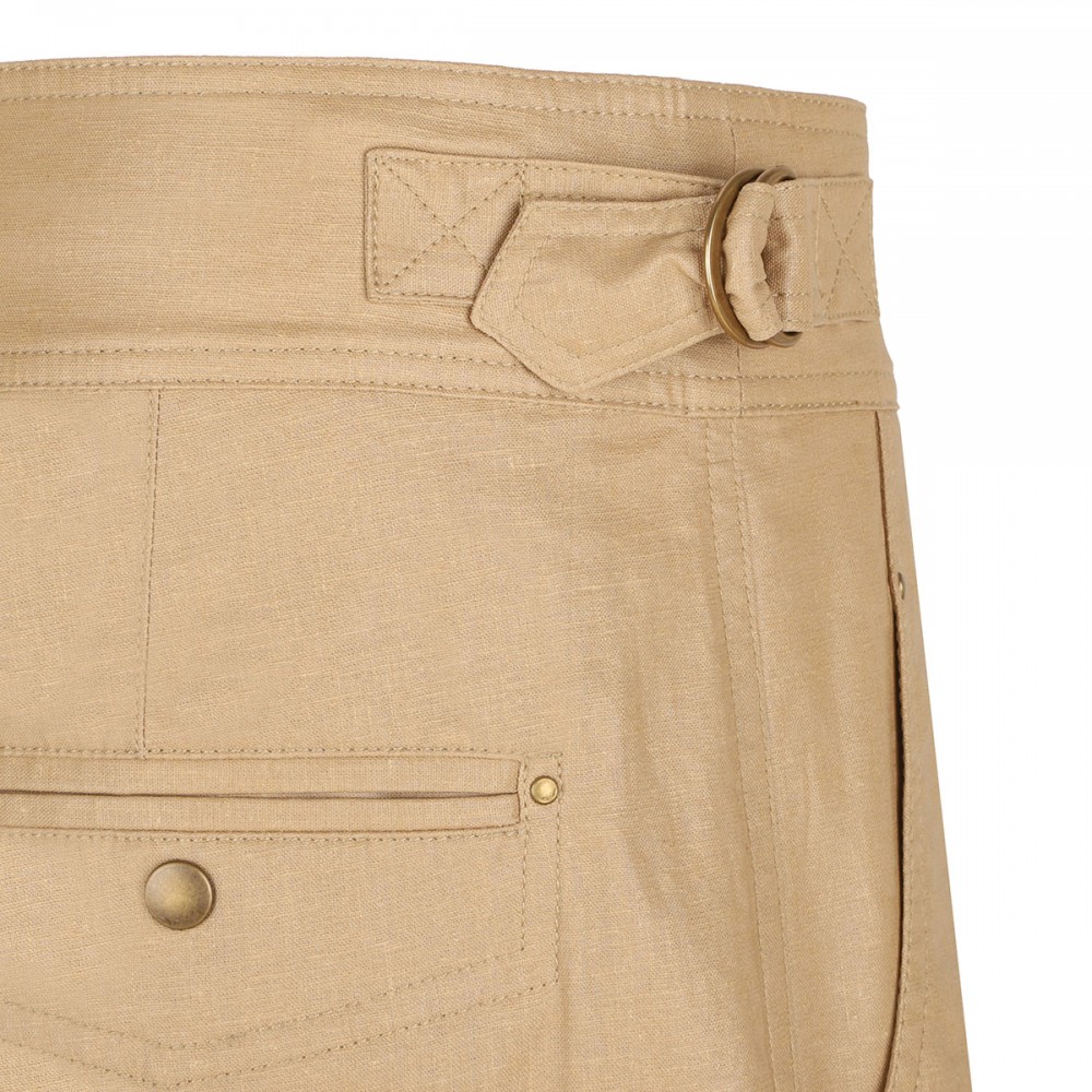 Felize linen blend shorts