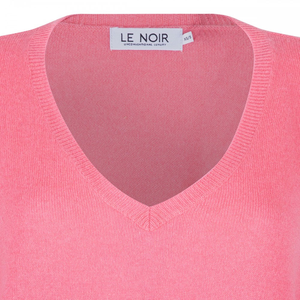 Aimee V-neck cashmere top