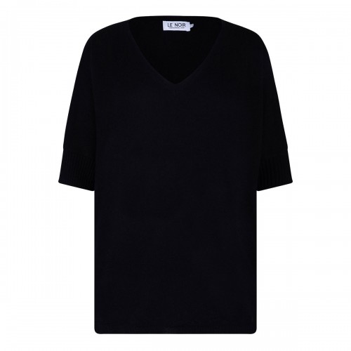 Aimee V-neck cashmere top