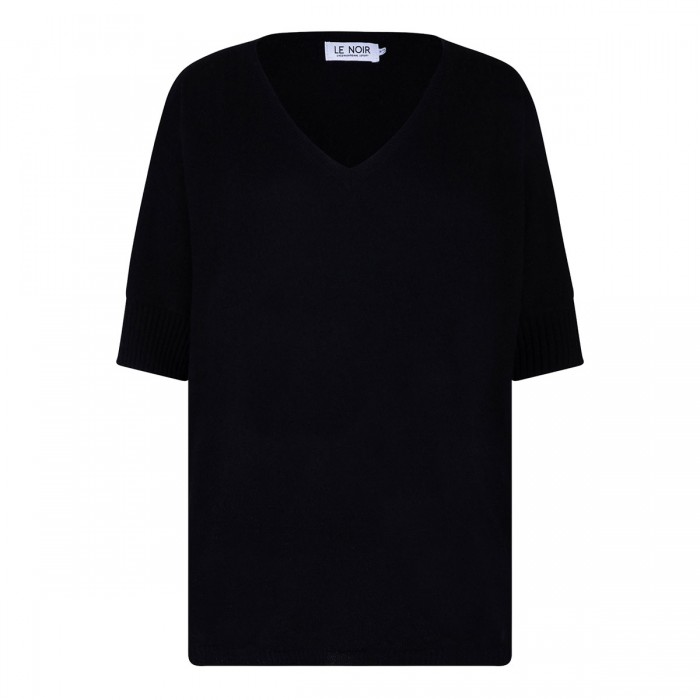 Aimee V-neck cashmere top