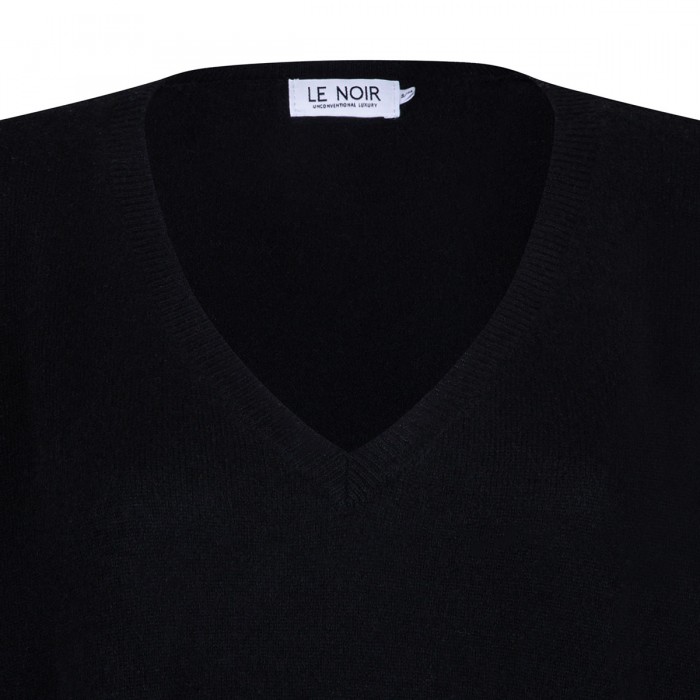Aimee V-neck cashmere top