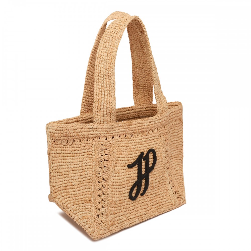 JP monogram small trapeze tote