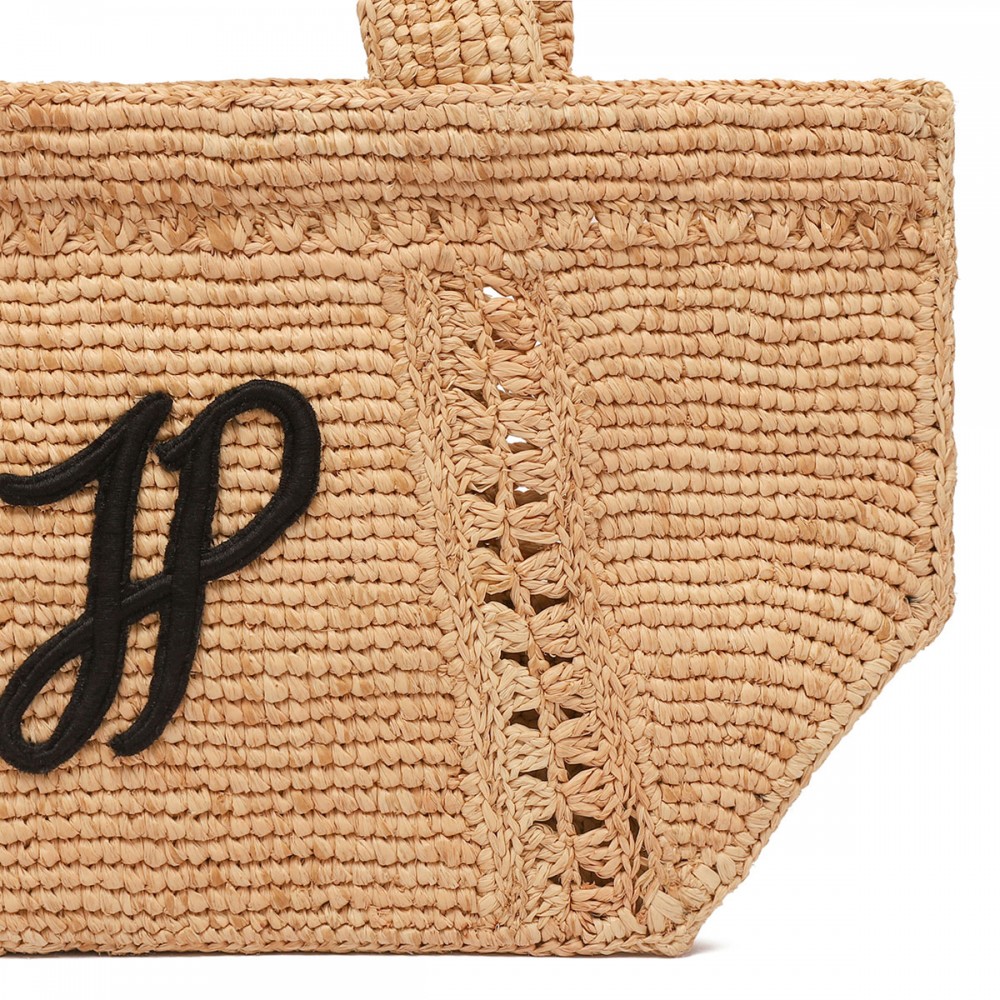 JP monogram small trapeze tote