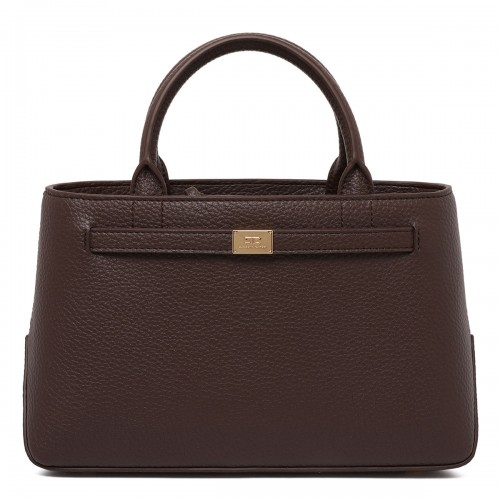 Cocoa hue leather effect...