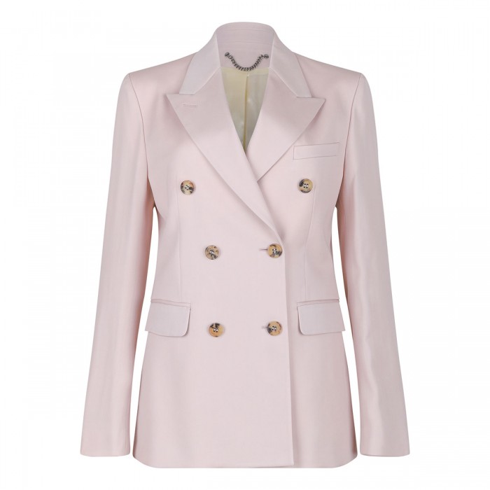 Shadow gray double-breasted blazer