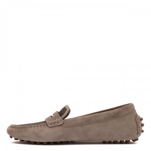 Monili-embellished suede... 2