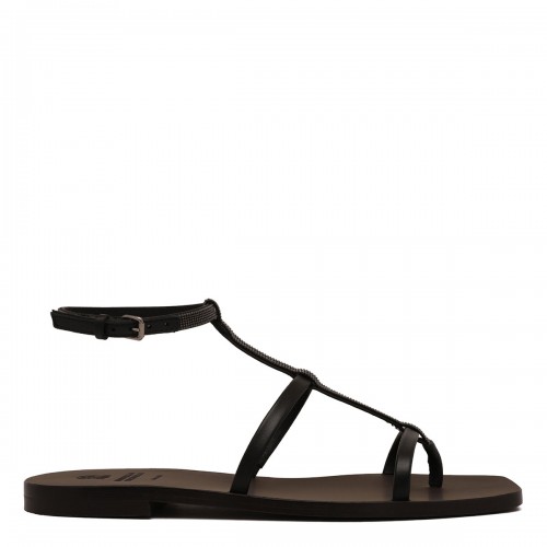 Nappa leather sandals