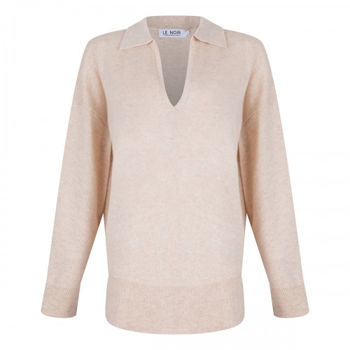 Romeo cashmere polo sweater