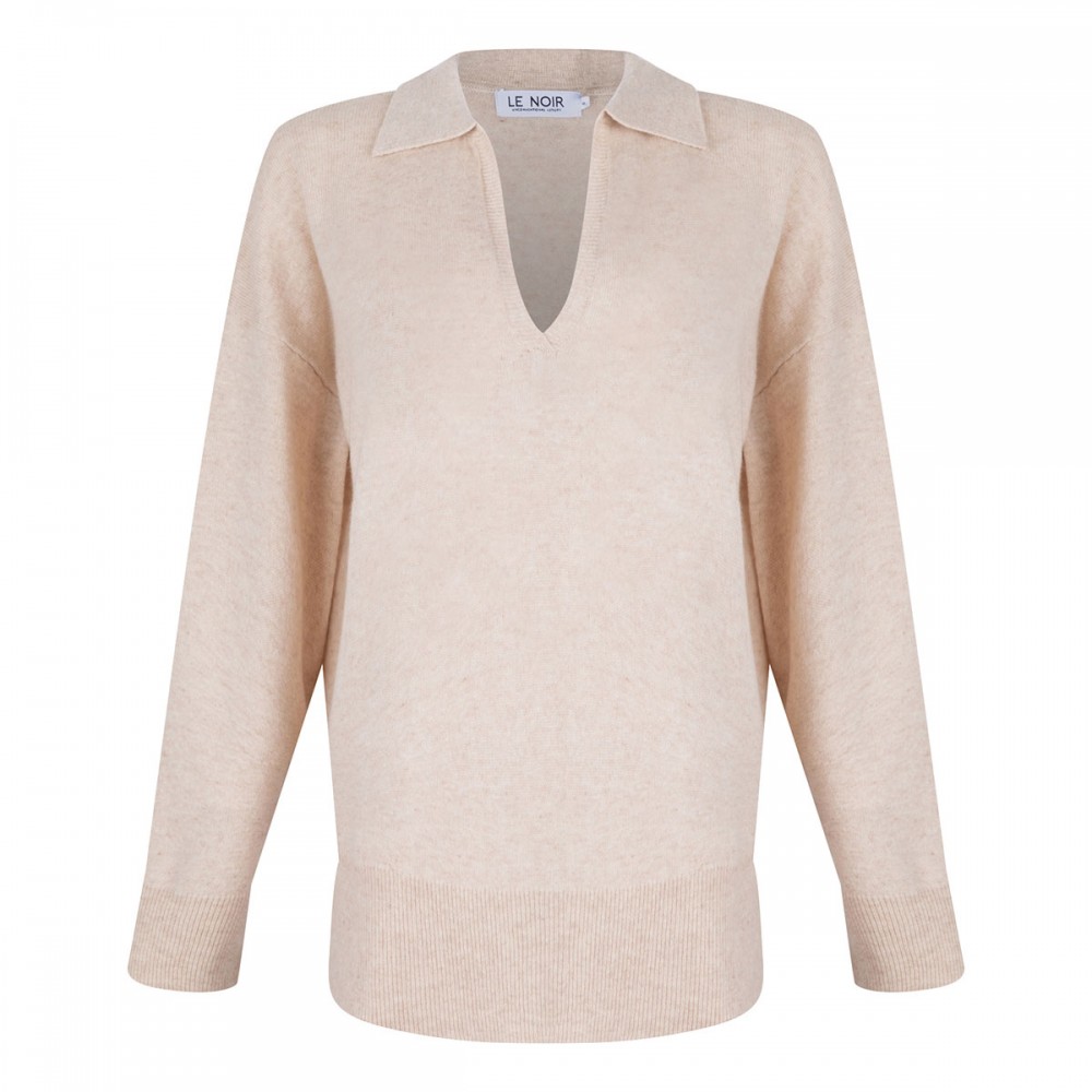 Romeo cashmere polo sweater