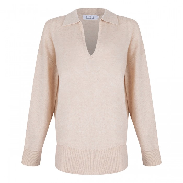 Romeo cashmere polo sweater