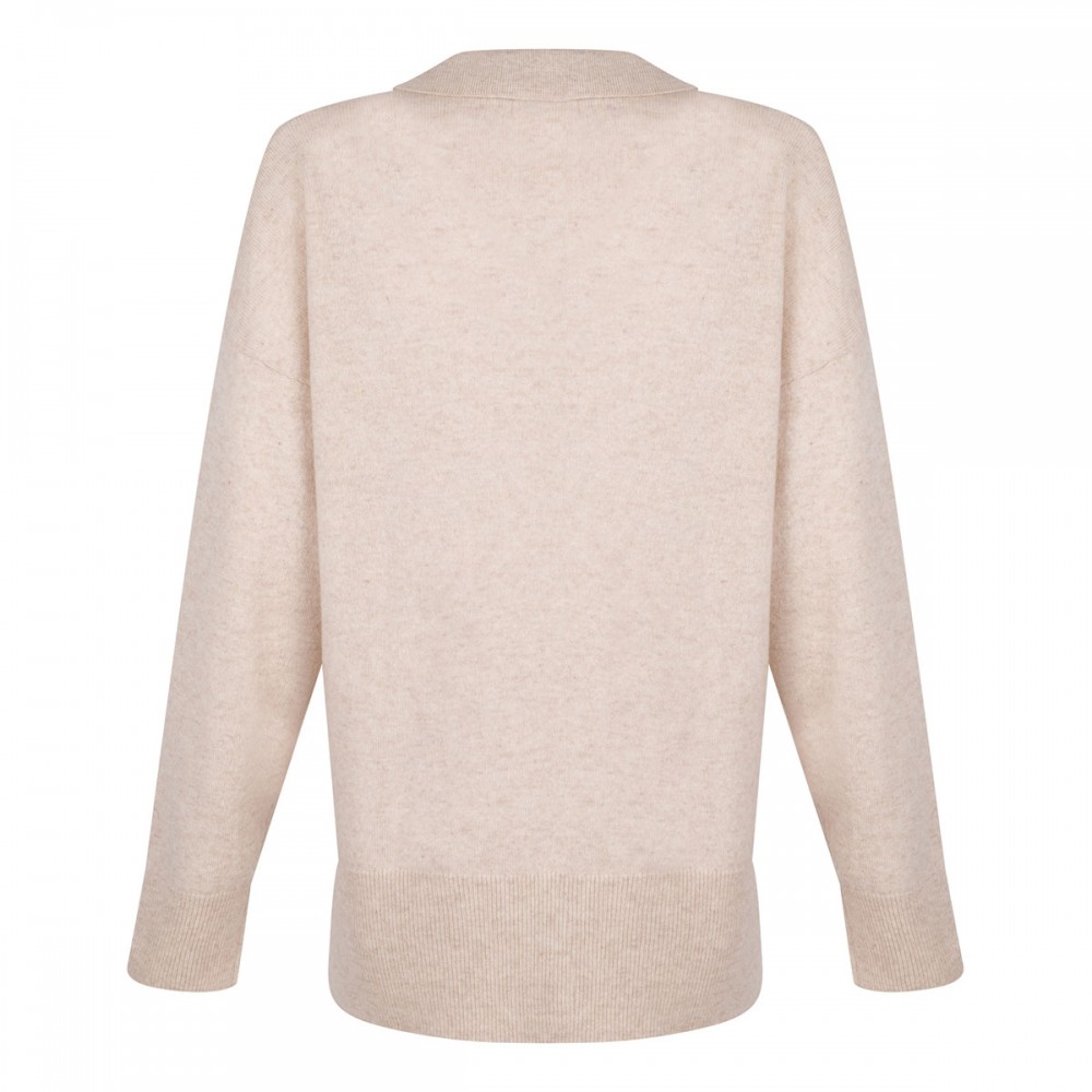 Romeo cashmere polo sweater