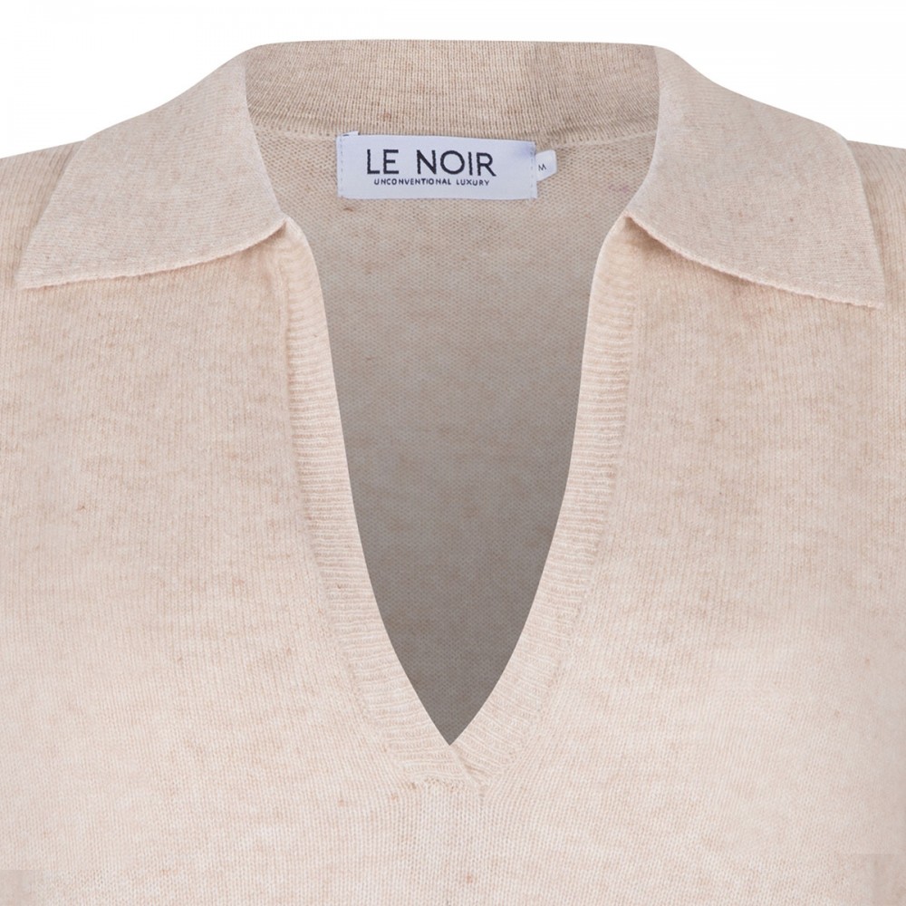 Romeo cashmere polo sweater