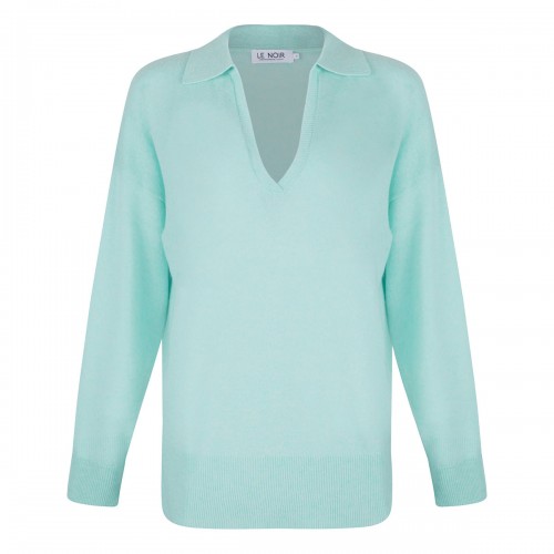 Romeo cashmere polo sweater