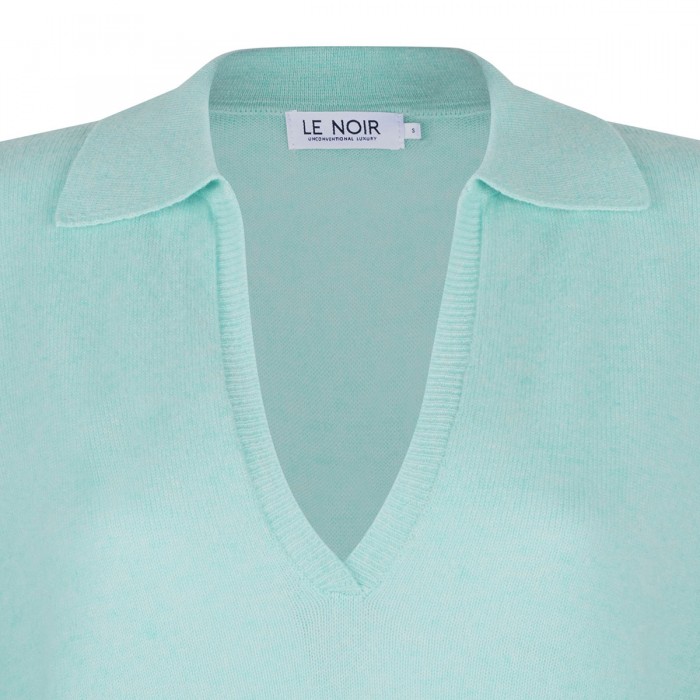 Romeo cashmere polo sweater