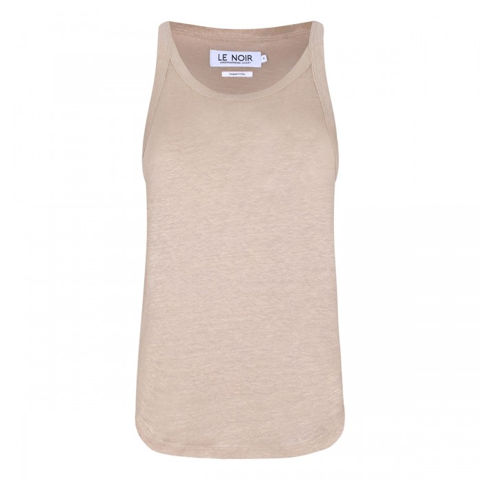 Mattea linen tank top