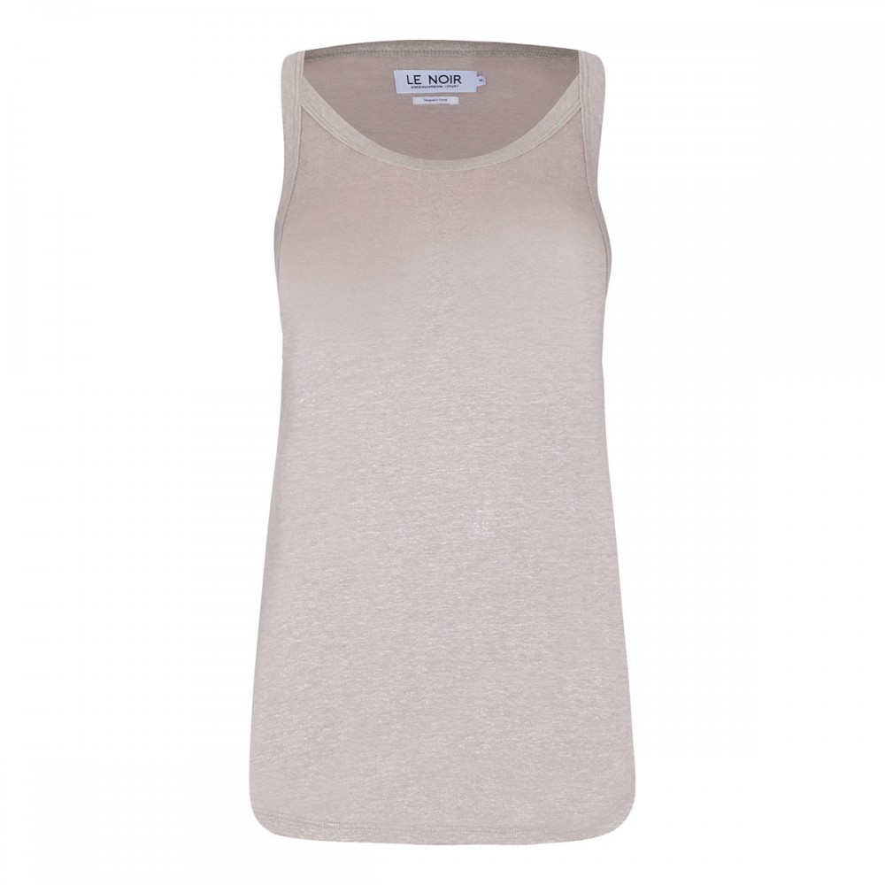 Mattea linen tank top