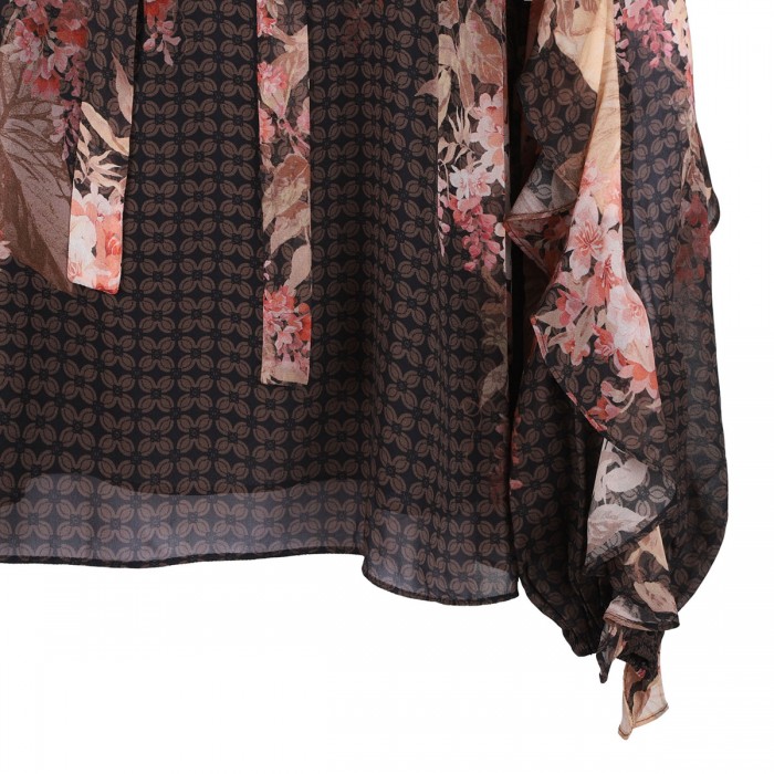 Illuminate Flutter blouse