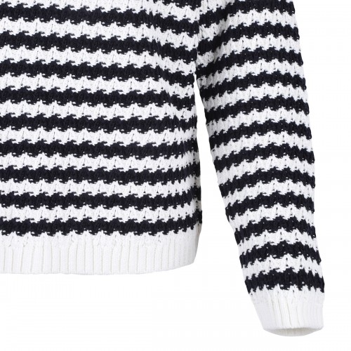 Striped knit cotton top 2