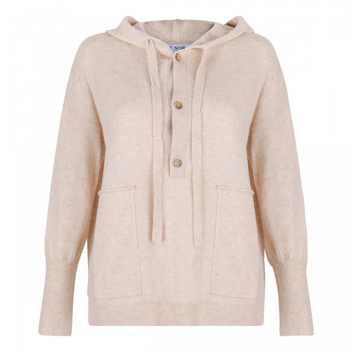 Ariana knit cashmere hoodie