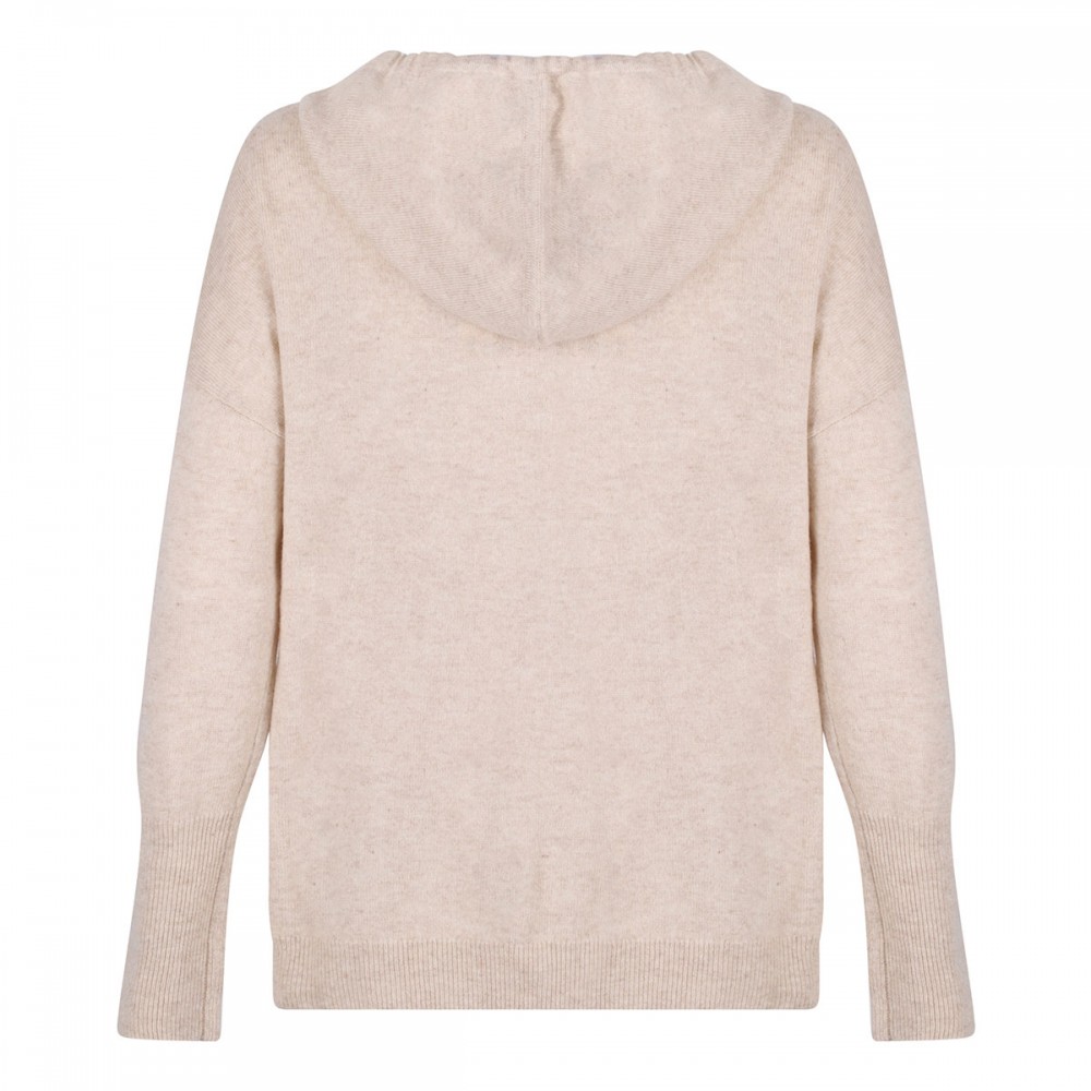 Ariana knit cashmere hoodie