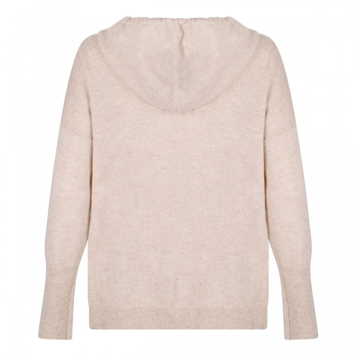 Ariana knit cashmere hoodie