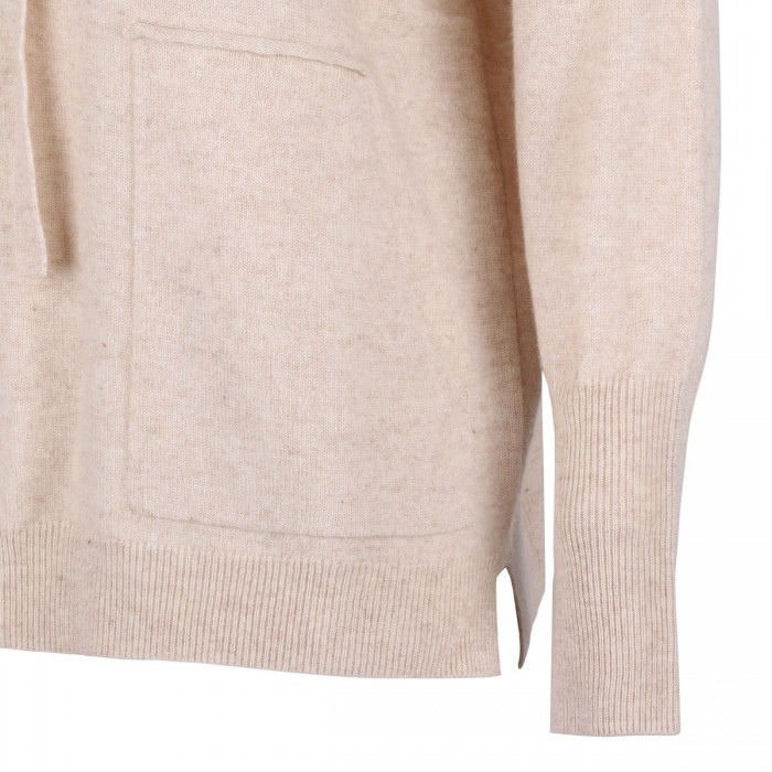 Ariana knit cashmere hoodie