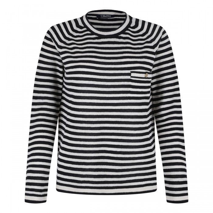 Canti striped linen sweater